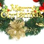 Christmas wreath with 35 green LED lights 60 cm by , Christmas lights - Ref: Foro24-357766, Price: 61,50 €, Discount: %