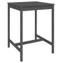 5-piece gray pine wood garden table and high stools set by , Garden sets - Ref: Foro24-3154742, Price: 255,14 €, Discount: %