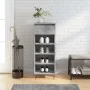 Plywood shoe cabinet in gray concrete wood 40x36x105 cm by , Shoe racks and shoe organizers - Ref: Foro24-831464, Price: 39,7...