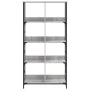 Engineered wood bookshelf in Sonoma grey, 78.5x33x153 cm by , Bookcases and shelves - Ref: Foro24-835257, Price: 78,38 €, Dis...