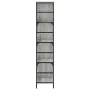 Engineered wood bookshelf in Sonoma grey, 78.5x33x153 cm by , Bookcases and shelves - Ref: Foro24-835257, Price: 78,38 €, Dis...