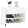 White plywood shoe cabinet 70x36x60 cm by , Shoe racks and shoe organizers - Ref: Foro24-831428, Price: 55,10 €, Discount: %