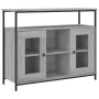 Engineered wood sideboard in Sonoma grey, 100x35x80 cm. by , Sideboards - Ref: Foro24-835507, Price: 109,17 €, Discount: %