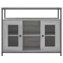 Engineered wood sideboard in Sonoma grey, 100x35x80 cm. by , Sideboards - Ref: Foro24-835507, Price: 109,17 €, Discount: %