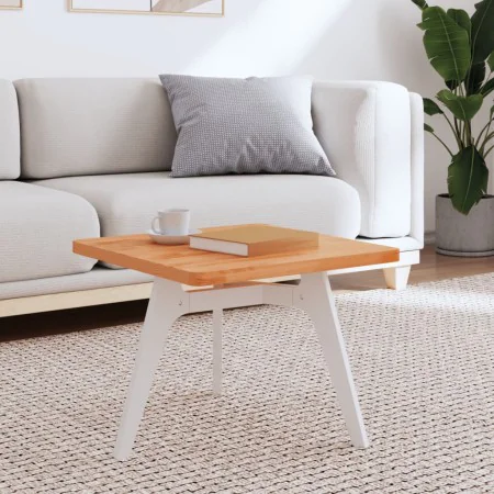 Square solid beech wood table top 50x50x2.5 cm by , Table tops - Ref: Foro24-355973, Price: 39,57 €, Discount: %