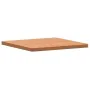 Square solid beech wood table top 50x50x2.5 cm by , Table tops - Ref: Foro24-355973, Price: 39,57 €, Discount: %