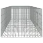 Rabbit cage 6 panels galvanized iron 327x79x54 cm by , Cages and habitats for small animals - Ref: Foro24-171572, Price: 111,...