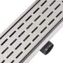 Linear shower drain stainless steel 630x140 mm by vidaXL, Drains - Ref: Foro24-142178, Price: 45,25 €, Discount: %