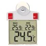 Nature Digitales Fensterthermometer 13x10x3 cm 6080078 von Nature, Vorhersagen und Wetterstationen - Ref: Foro24-409387, Prei...