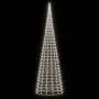 Christmas tree on flagpole 3000 cold white LEDs 800 cm by , Christmas lights - Ref: Foro24-358121, Price: 161,22 €, Discount: %