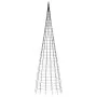 Christmas tree on flagpole 3000 cold white LEDs 800 cm by , Christmas lights - Ref: Foro24-358121, Price: 161,22 €, Discount: %