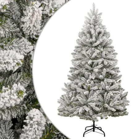 Hinged artificial Christmas tree with flocked snow 240 cm by , Christmas trees - Ref: Foro24-357795, Price: 191,48 €, Discoun...