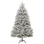 Hinged artificial Christmas tree with flocked snow 240 cm by , Christmas trees - Ref: Foro24-357795, Price: 191,48 €, Discoun...