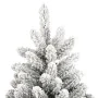 Hinged artificial Christmas tree with flocked snow 240 cm by , Christmas trees - Ref: Foro24-357795, Price: 191,48 €, Discoun...