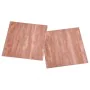 Self-adhesive floor planks 55 units PVC 5.11 m² red by , Floors and carpets - Ref: Foro24-324671, Price: 80,22 €, Discount: %