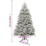 Artificial Christmas tree with hinges and flocked snow 270 cm by , Christmas trees - Ref: Foro24-357796, Price: 376,49 €, Dis...