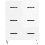 High glossy white plywood sideboard 69.5x34x180 cm by , Sideboards - Ref: Foro24-3198435, Price: 197,11 €, Discount: %