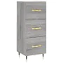 Tall Sonoma gray plywood sideboard 34.5x34x180 cm by , Sideboards - Ref: Foro24-3200183, Price: 107,39 €, Discount: %