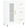 Tall white glossy plywood sideboard 69.5x34x180 cm by , Sideboards - Ref: Foro24-3199923, Price: 181,21 €, Discount: %