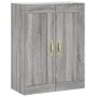 Tall gray Sonoma plywood sideboard 69.5x34x180 cm by , Sideboards - Ref: Foro24-3200055, Price: 125,65 €, Discount: %