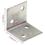 Angle square 150 pcs galvanized steel 2 mm 30x25x30 mm by , Hardware items - Ref: Foro24-155552, Price: 26,15 €, Discount: %