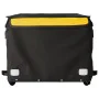 Black and yellow iron bicycle trailer 45 kg by , Bicycle trailers - Ref: Foro24-94092, Price: 79,03 €, Discount: %