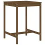 Garden table and high stools 3 pieces honey brown pine wood by , Garden sets - Ref: Foro24-3157766, Price: 238,98 €, Discount: %