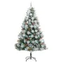 Künstlicher Weihnachtsbaum mit Scharnieren 300 LED und Kugeln 180 cm von vidaXL, Weihnachtsbäume - Ref: Foro24-3210252, Preis...