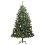 Árbol de Navidad artificial con bisagras 300 LED y bolas 180 cm de vidaXL, Arboles de navidad - Ref: Foro24-3210246, Precio: ...