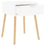 Bedside tables 2 units plywood white 40x40x56 cm by vidaXL, Nightstands - Ref: Foro24-326796, Price: 94,46 €, Discount: %