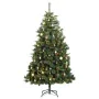 Artificial Christmas tree with hinges 300 LED and balls 240 cm by vidaXL, Christmas trees - Ref: Foro24-3210222, Price: 234,2...