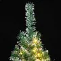 Árbol de Navidad artificial con 300 LED bolas y nieve 210 cm de vidaXL, Arboles de navidad - Ref: Foro24-3210126, Precio: 95,...