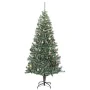 Árbol de Navidad artificial con 300 LED bolas y nieve 210 cm de vidaXL, Arboles de navidad - Ref: Foro24-3210126, Precio: 95,...