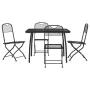 5-piece garden dining set, anthracite gray metal mesh. by vidaXL, Garden sets - Ref: Foro24-3211811, Price: 240,25 €, Discoun...