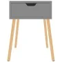 Nachttische 2 Stück graues Holzwerkstoff 40x40x56 cm von vidaXL, Nachttische - Ref: Foro24-326800, Preis: 94,91 €, Rabatt: %