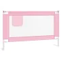 Sicherheitsgeländer Kinderbett rosa Stoff 120x25 cm von , Sicherheitsgeländer - Ref: Foro24-10200, Preis: 39,20 €, Rabatt: %