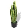 Artificial sansevieria plant with pot 65 cm green by vidaXL, artificial flora - Ref: Foro24-244428, Price: 49,54 €, Discount: %