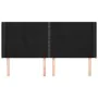 Headboard with black velvet ears 183x16x118/128 cm by , Headboards and footboards - Ref: Foro24-3119502, Price: 153,27 €, Dis...