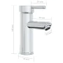 Recessed sink with white ceramic faucet 91x39x18 cm by , Sinks - Ref: Foro24-148626, Price: 260,42 €, Discount: %