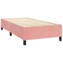 Boxspringbett mit rosa Samtmatratze 100x200 cm von , Betten und Lattenroste - Ref: Foro24-3143072, Preis: 344,28 €, Rabatt: %