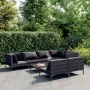 Garden sofa set 8 pieces with dark gray synthetic rattan cushions by , Garden sets - Ref: Foro24-3099861, Price: 629,67 €, Di...