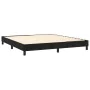 Box spring bed with black velvet mattress 180x200 cm by , Beds and slatted bases - Ref: Foro24-3127567, Price: 572,35 €, Disc...