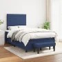 Boxspringbett mit blauer Stoffmatratze 120x200 cm von , Betten und Lattenroste - Ref: Foro24-3136667, Preis: 465,84 €, Rabatt: %