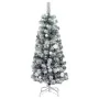 Artificial Christmas tree with hinges 150 LED and balls 150 cm by , Christmas trees - Ref: Foro24-3210468, Price: 77,68 €, Di...