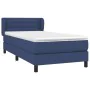 Boxspringbett mit blauer Stoffmatratze 90x190 cm von , Betten und Lattenroste - Ref: Foro24-3126291, Preis: 320,17 €, Rabatt: %