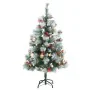 Künstlicher Weihnachtsbaum mit Scharnieren 150 LED und Kugeln 150 cm von , Weihnachtsbäume - Ref: Foro24-3210190, Preis: 75,6...