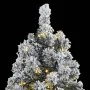 Artificial Christmas tree with hinges 300 LED and snow 240 cm by , Christmas trees - Ref: Foro24-3210476, Price: 131,83 €, Di...