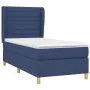 Boxspringbett mit blauer Stoffmatratze 80x200 cm von , Betten und Lattenroste - Ref: Foro24-3128563, Preis: 342,08 €, Rabatt: %