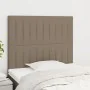 Headboards 2 units taupe gray fabric 80x5x78/88 cm by , Headboards and footboards - Ref: Foro24-3116548, Price: 63,91 €, Disc...