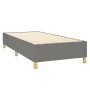 Boxspringbett mit dunkelgrauer Stoffmatratze 80x200 cm von , Betten und Lattenroste - Ref: Foro24-3128558, Preis: 349,84 €, R...